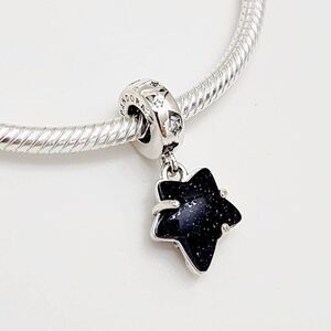 Pandora Galaxy Star Murano Dangle Charm